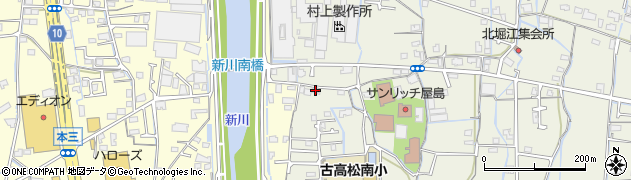 香川県高松市新田町甲2725周辺の地図