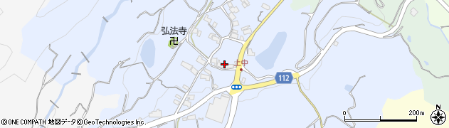 和歌山県橋本市高野口町上中59周辺の地図
