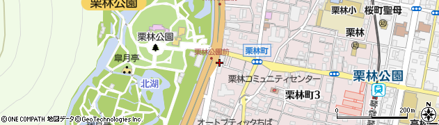 株式会社ヤマウチ　公園前給油所周辺の地図