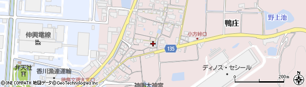 香川県さぬき市鴨庄4159周辺の地図