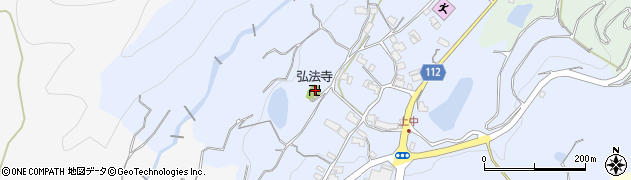 弘法寺周辺の地図