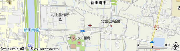香川県高松市新田町甲330周辺の地図