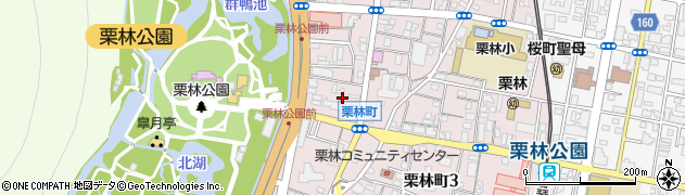 香川県高松市栗林町周辺の地図