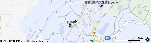 和歌山県橋本市高野口町上中507周辺の地図