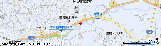山川民宿周辺の地図