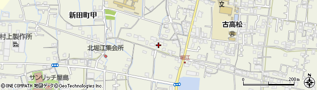 香川県高松市新田町甲177周辺の地図