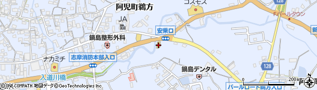 ハシヅメメガネ鵜方本店周辺の地図