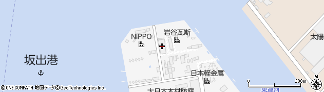 四国岩谷産業株式会社　坂出営業所周辺の地図