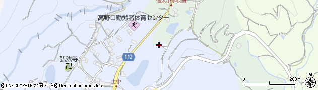 和歌山県橋本市高野口町上中204周辺の地図