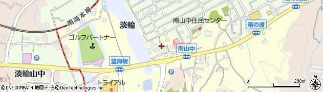大阪府阪南市南山中479周辺の地図