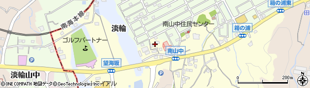 大阪府阪南市南山中477周辺の地図