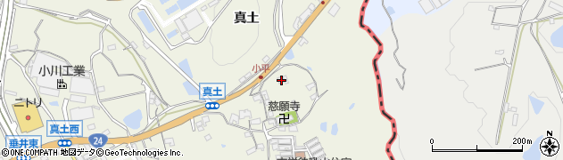 和歌山県橋本市隅田町真土216周辺の地図