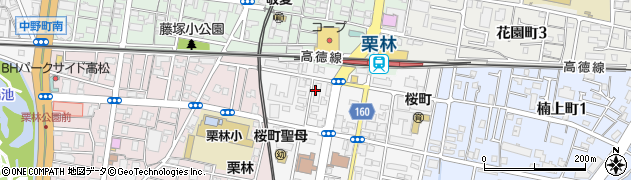 サーパス桜町第２管理事務室周辺の地図