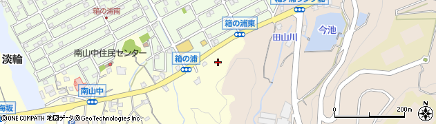 大阪府阪南市南山中10周辺の地図