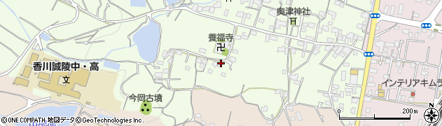 香川県高松市鬼無町佐料377周辺の地図