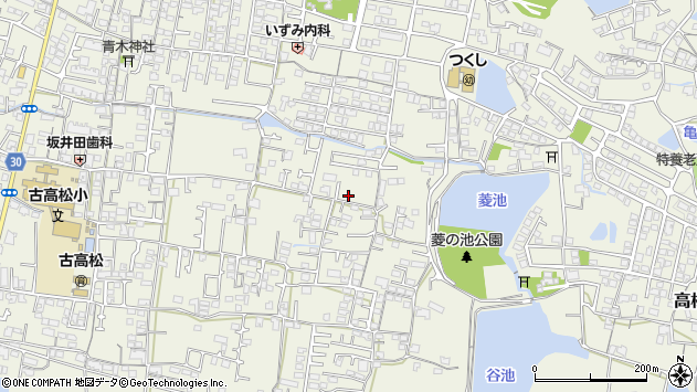 〒761-0104 香川県高松市高松町の地図