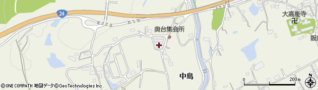 和歌山県橋本市隅田町中島551周辺の地図