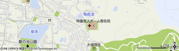 香色苑デイサービスセンター周辺の地図