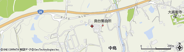 和歌山県橋本市隅田町中島596周辺の地図