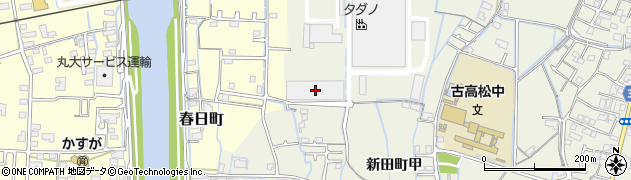 香川県高松市新田町甲257周辺の地図
