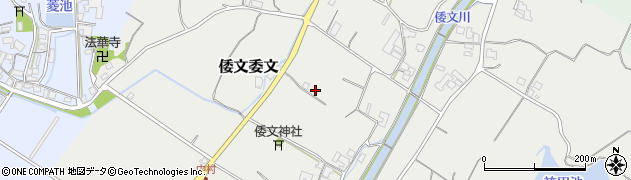 兵庫県南あわじ市倭文委文303周辺の地図