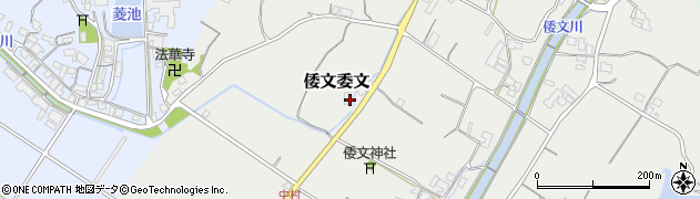 兵庫県南あわじ市倭文委文90周辺の地図