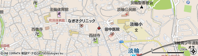 大阪府泉南郡岬町淡輪1477周辺の地図