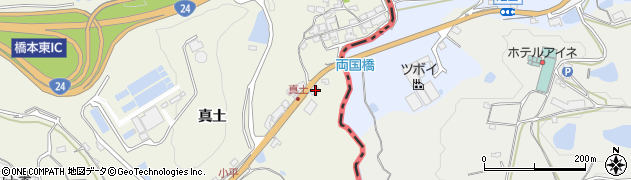 和歌山県橋本市隅田町真土366周辺の地図