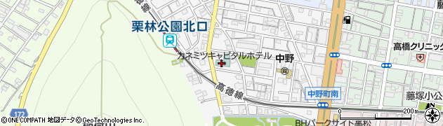 香川県庁ルポール讃岐周辺の地図