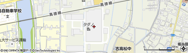 香川県高松市新田町甲34周辺の地図