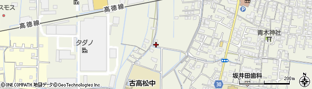 香川県高松市新田町甲119周辺の地図