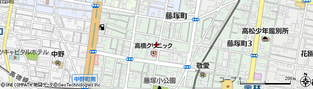 高松藤塚郵便局 ＡＴＭ周辺の地図