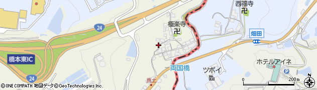 和歌山県橋本市隅田町真土413周辺の地図