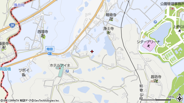〒637-0073 奈良県五條市上野町の地図
