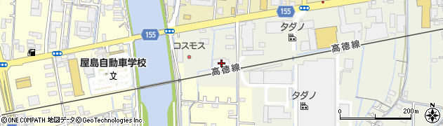 香川県高松市新田町甲7周辺の地図