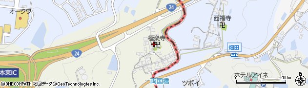和歌山県橋本市隅田町真土408周辺の地図