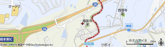 和歌山県橋本市隅田町真土427周辺の地図