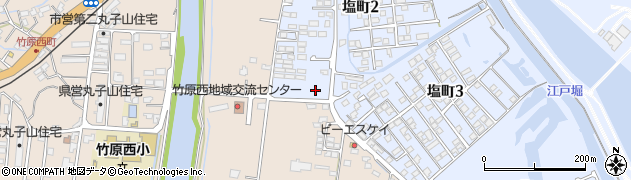 中須公園周辺の地図