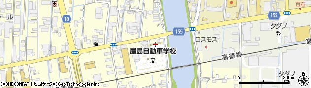 屋島自動車学校周辺の地図
