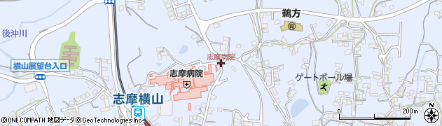 志摩病院周辺の地図