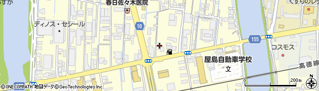 屋島観光バス株式会社周辺の地図