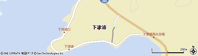 三重県南伊勢町（度会郡）下津浦周辺の地図