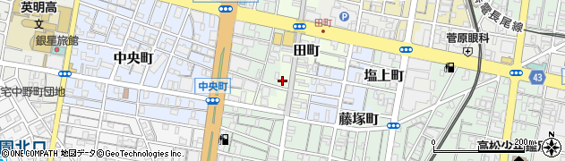岡田弁治商店周辺の地図