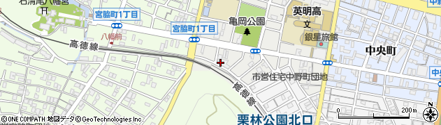高松清掃株式会社周辺の地図