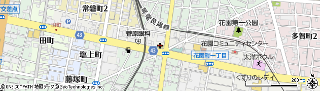東亜ディーケーケー株式会社　四国営業所周辺の地図