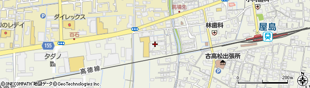 香川県高松市新田町甲98周辺の地図