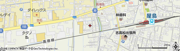 香川県高松市新田町甲79周辺の地図