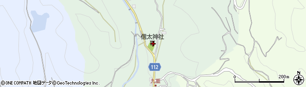 和歌山県橋本市高野口町九重283周辺の地図