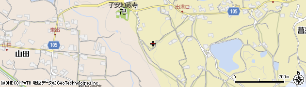 和歌山県橋本市菖蒲谷103周辺の地図