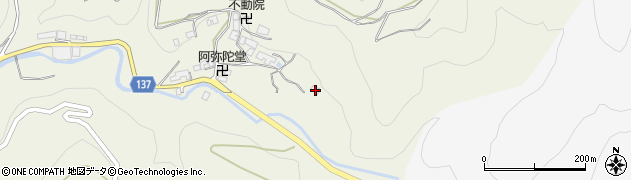 奈良県五條市西吉野町湯川318周辺の地図